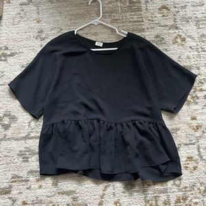 Aritzia Wilfred Brand Babydoll Top